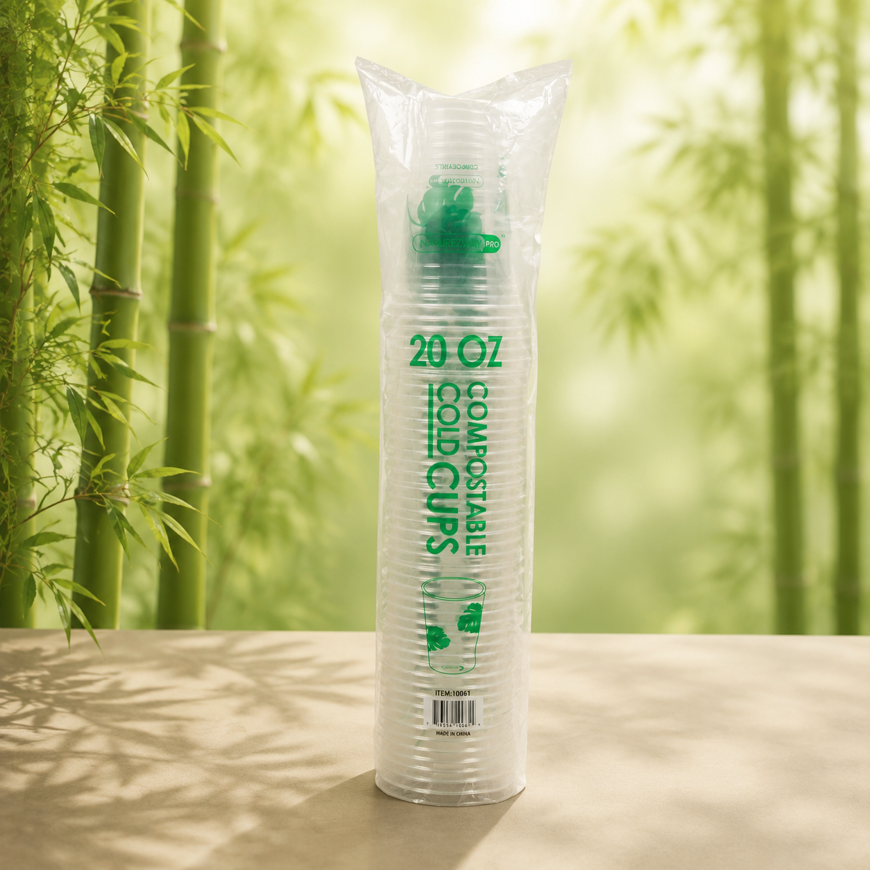 20 oz Compostable Cold Cups | NatureZway