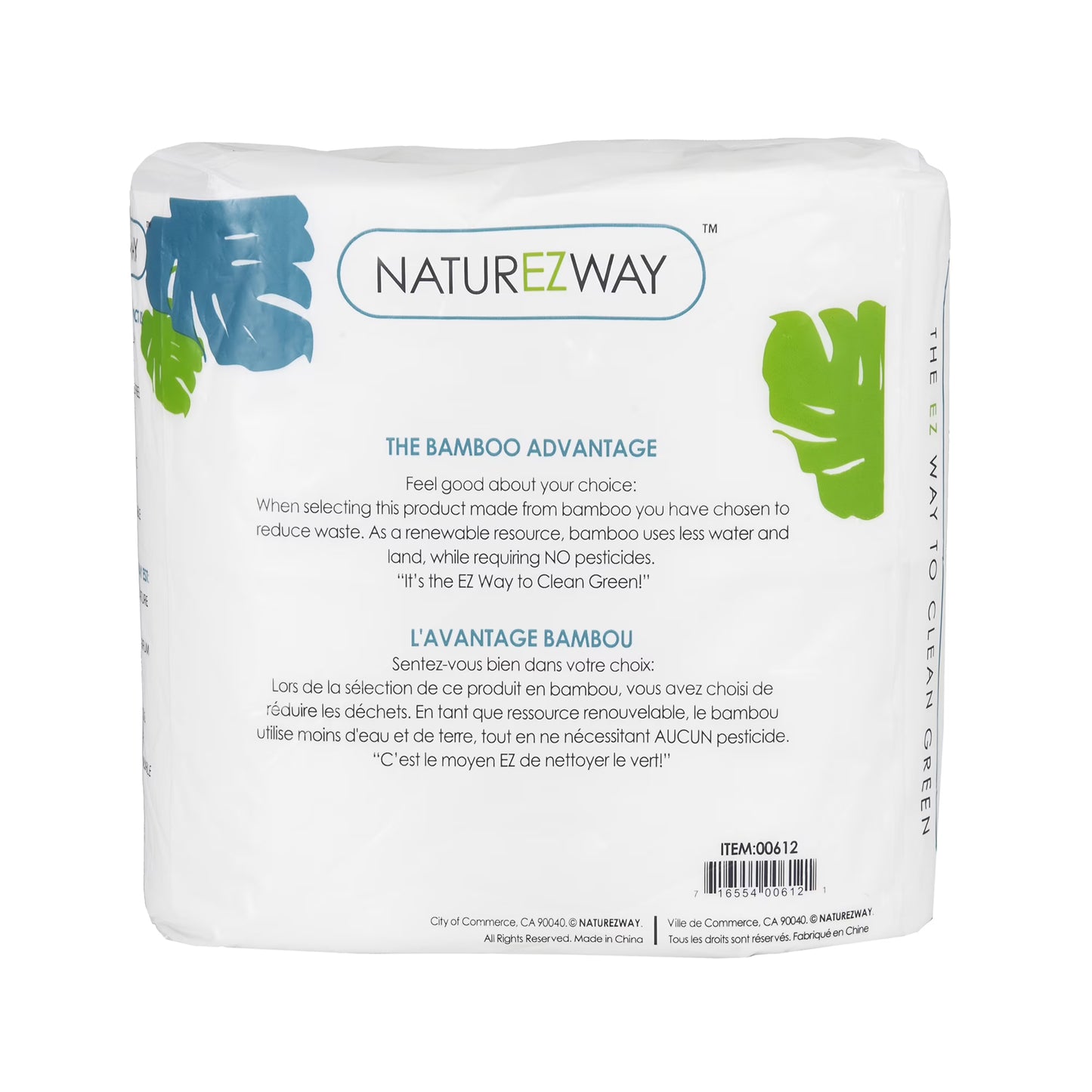 Eco-Friendly 2-Ply Toilet Paper – Compostable Bamboo Tissue Rolls