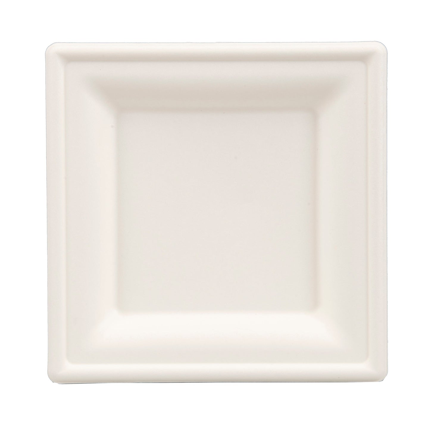 Eco-Friendly 125 PACK 8” Inch Square Bamboo Plates – Compostable & Sustainable