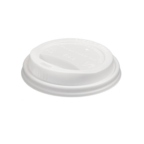 Eco-Friendly 50 PACK Frosted Lids for 8 oz. Cups – Compostable & Sustainable