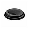 Eco-Friendly 50 PACK Black Lids for 8 oz. Cups – Compostable & Sustainable
