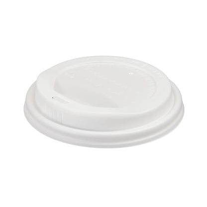 Eco-Friendly 50 PACK Frosted Lids for 12 oz./16 oz./20 oz. Cups – Compostable & Sustainable