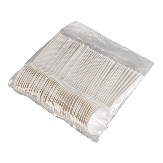 Eco-Friendly 50 PACK Compostable Disposable Spoons – Compostable & Sustainable