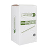 Eco-Friendly Naturezway 10.25" Giant Compostable Straws – 250 Pack | Individually Wrapped, BPA Free, Eco Friendly – Compostable & Sustainable