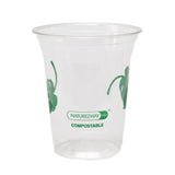 Compostable Cold Cups (12 oz.) - Leak Proof - Heavy Duty - Plant-Based
