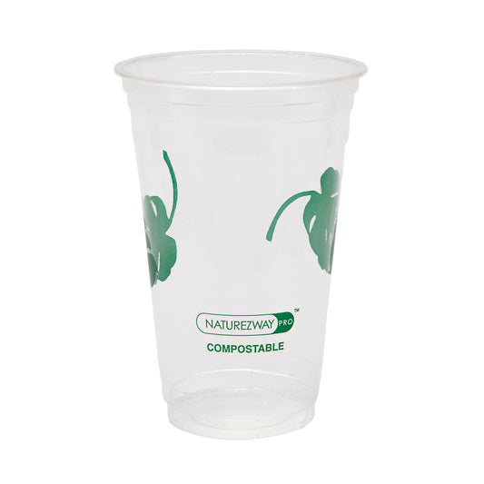 Eco-Friendly 20 oz. Compostable Disposable Cold Cups – Compostable & Sustainable