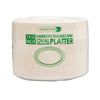 Eco-Friendly 125 PACK 7”x10" Inch Bamboo Round Platter – Compostable & Sustainable