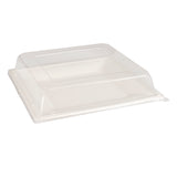 (250 Pack) To-Go Clear Lids for 10" Square Plates