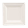Eco-Friendly 125 PACK 10” Inch Square Bamboo Plates – Compostable & Sustainable