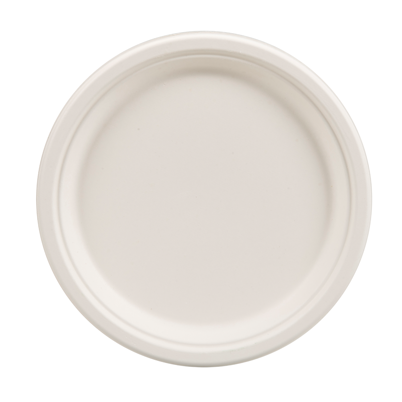 Eco-Friendly 125 PACK 9" Inch Bamboo Round Plates – Compostable & Sustainable