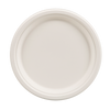 Eco-Friendly 125 PACK 9" Inch Bamboo Round Plates – Compostable & Sustainable