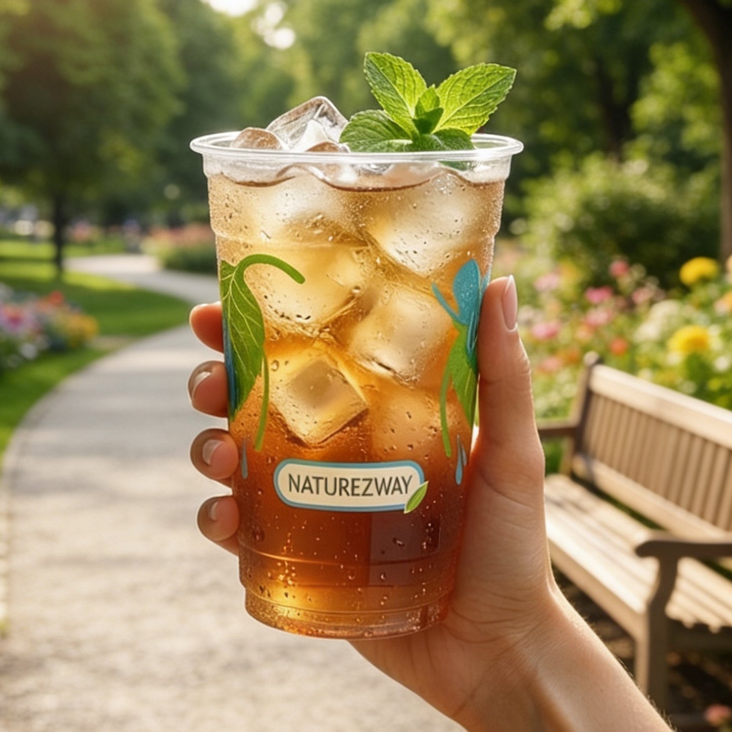 Eco-Friendly 20 PACK 12 oz. Compostable Disposable Cold Cups – Compostable & Sustainable