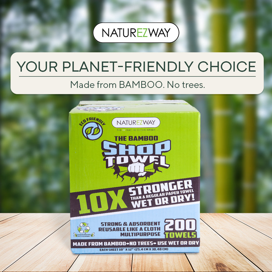 Eco-Friendly 1 Box Shop Towels Ultra Absorbent – Sustainable