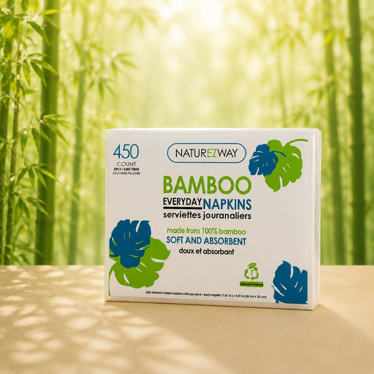 Compostable Bamboo Napkins for Eco-Friendly Events