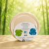 Eco-Friendly 20 PACK 12" Inch Bamboo Oval Platters – Compostable & Sustainable