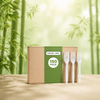 Eco-Friendly 100% Compostable Forks 150 Pack – Eco Friendly Disposable Utensils – Compostable & Sustainable