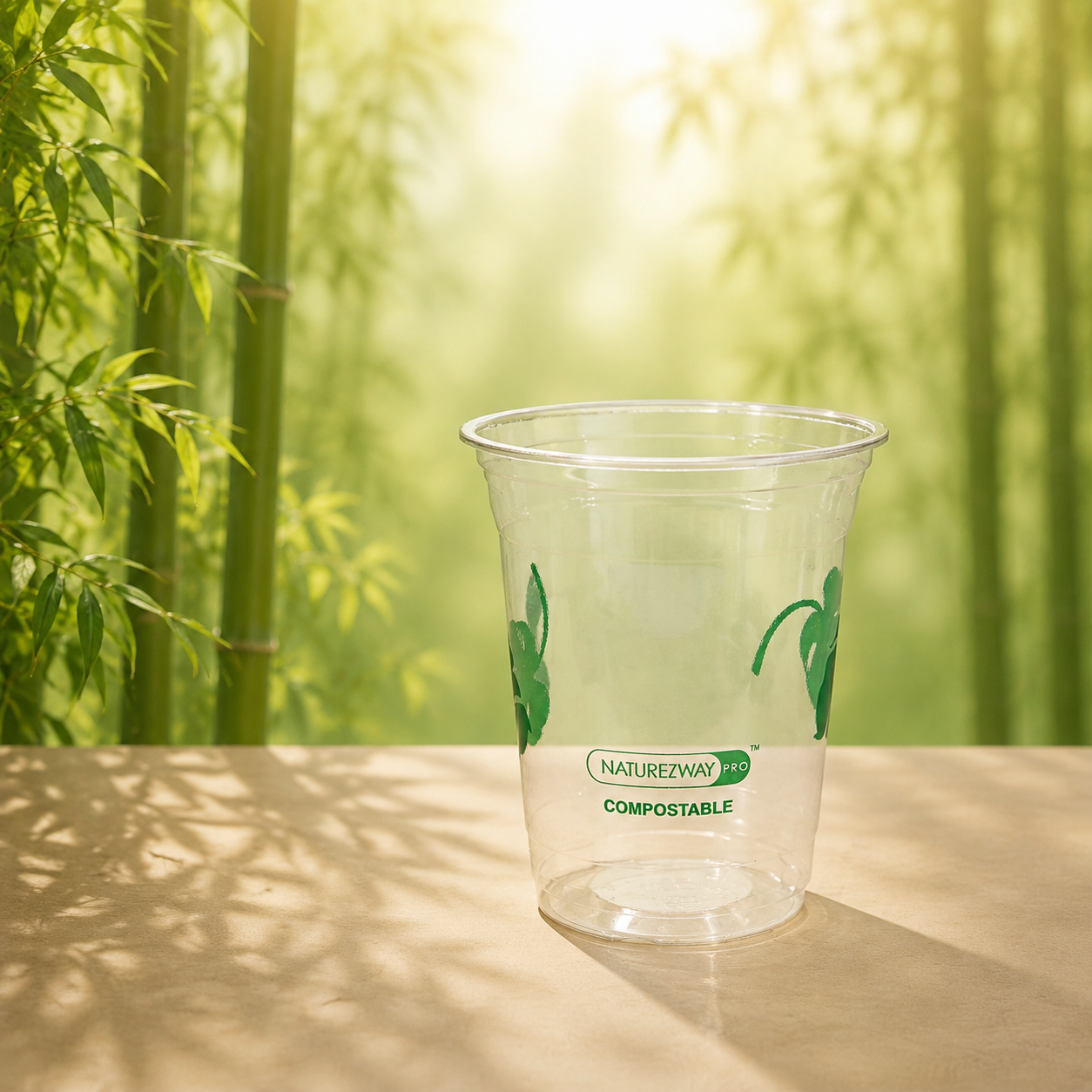 Eco-Friendly 12 oz. Compostable Disposable Cold Cups – Compostable & Sustainable