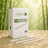 Eco-Friendly Naturezway 10.25" Giant Compostable Straws – 250 Pack | Individually Wrapped, BPA Free, Eco Friendly – Compostable & Sustainable