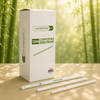 Eco-Friendly Naturezway 10.25" Jumbo Compostable Straws – 250 Pack | Individually Wrapped, BPA Free & Eco Friendly – Compostable & Sustainable