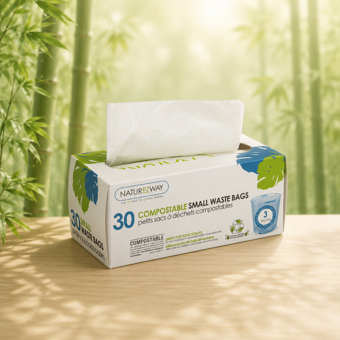 NatureZway compostable eco friendly waste trash bags
