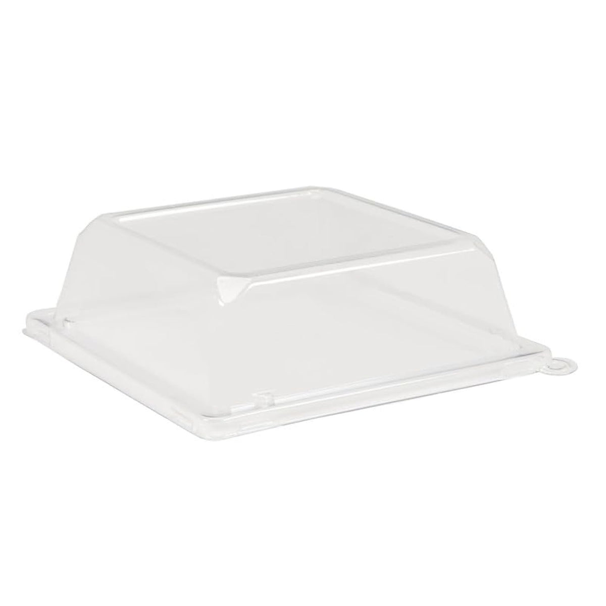 NatureZway 6" Bamboo & Sugarcane Square Plates - Freezer, Microwave Safe and Heat Resistant (125 Pack)