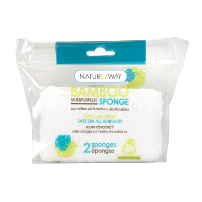 Reusable Bamboo Cleaning Sponges – Eco-Conscious Household Use