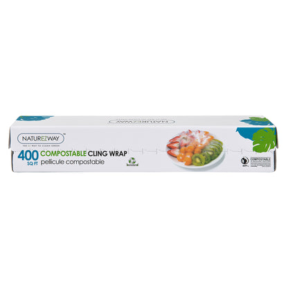 Eco-Friendly 1 Roll Food Cling Wrap Compostable – Compostable & Sustainable