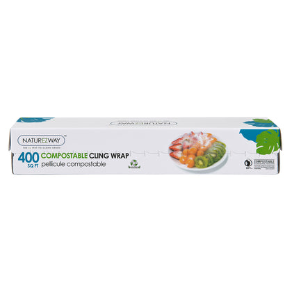 (1 Roll) Food Cling Wrap Compostable