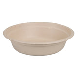 (20 PACK) 8" Bamboo & Sugarcane Compostable Disposable 16 OZ. Round Bowls