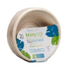 Eco-Friendly 20 PACK 6" Inch Bamboo 11.oz Round Bowls – Compostable & Sustainable