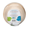 Eco-Friendly 20 PACK 6" Inch Bamboo 11.oz Round Bowls – Compostable & Sustainable
