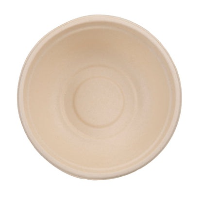 Eco-Friendly 20 PACK 6" Inch Bamboo 11.oz Round Bowls – Compostable & Sustainable