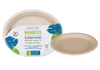 Eco-Friendly 20 PACK 12" Inch Bamboo Oval Platters – Compostable & Sustainable